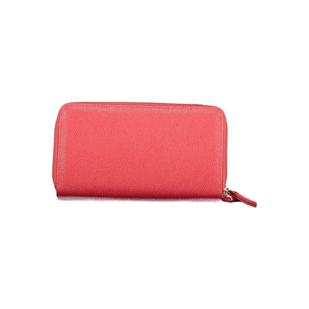 Red Polyethylene Women Wallet