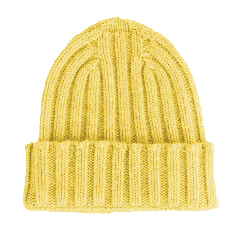 Yellow Cashmere Hat