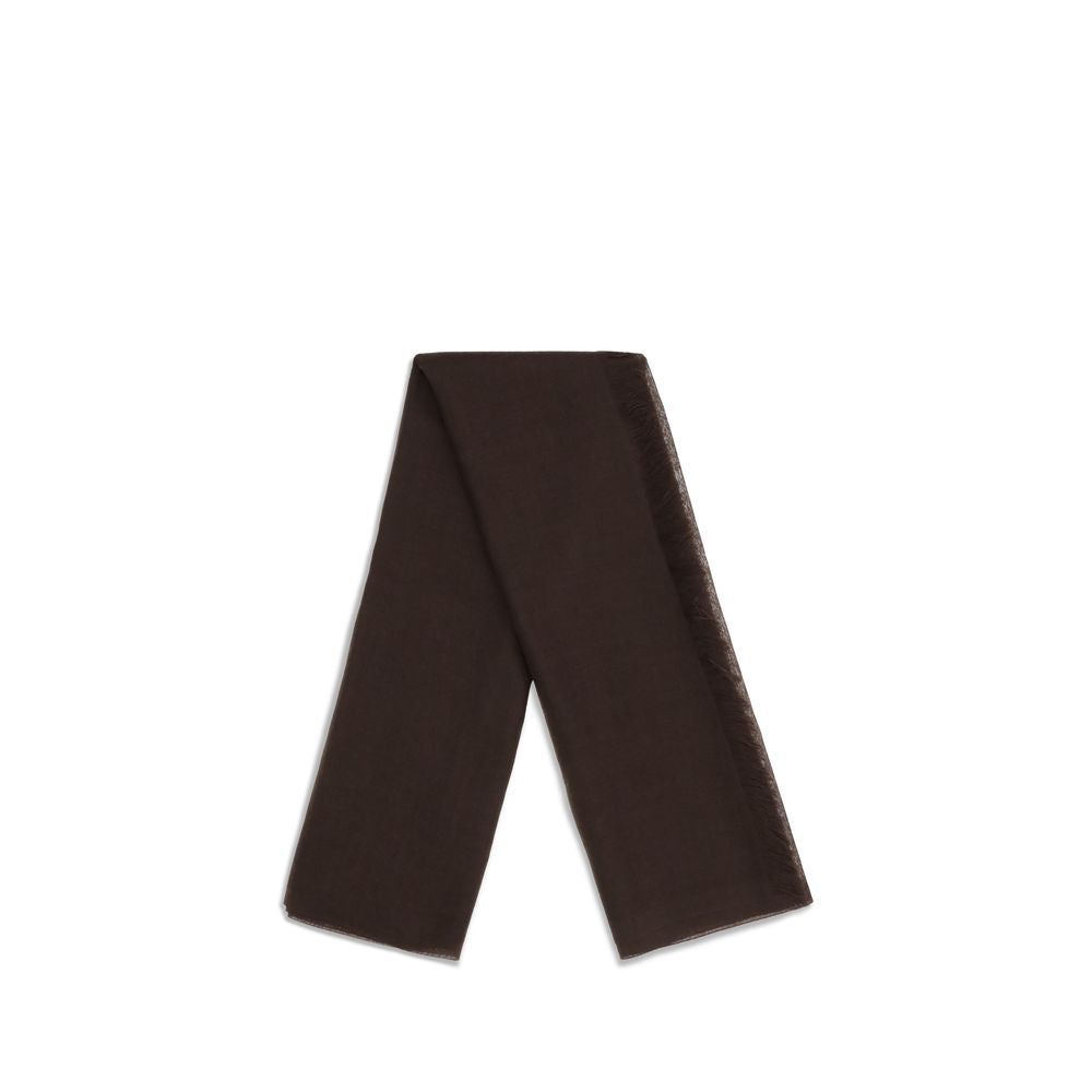 Brown Cashmere Scarf