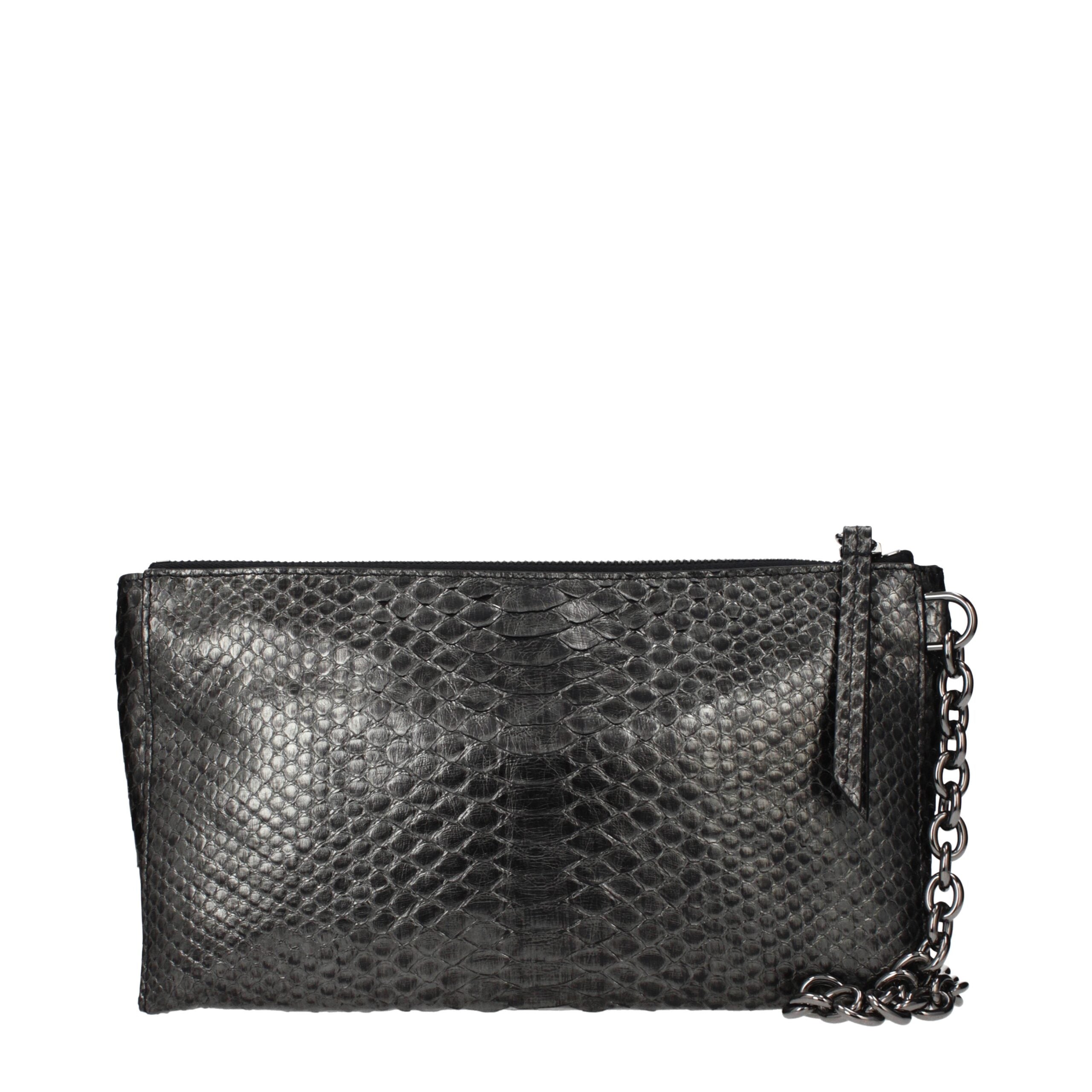 Gray Skin Handbag