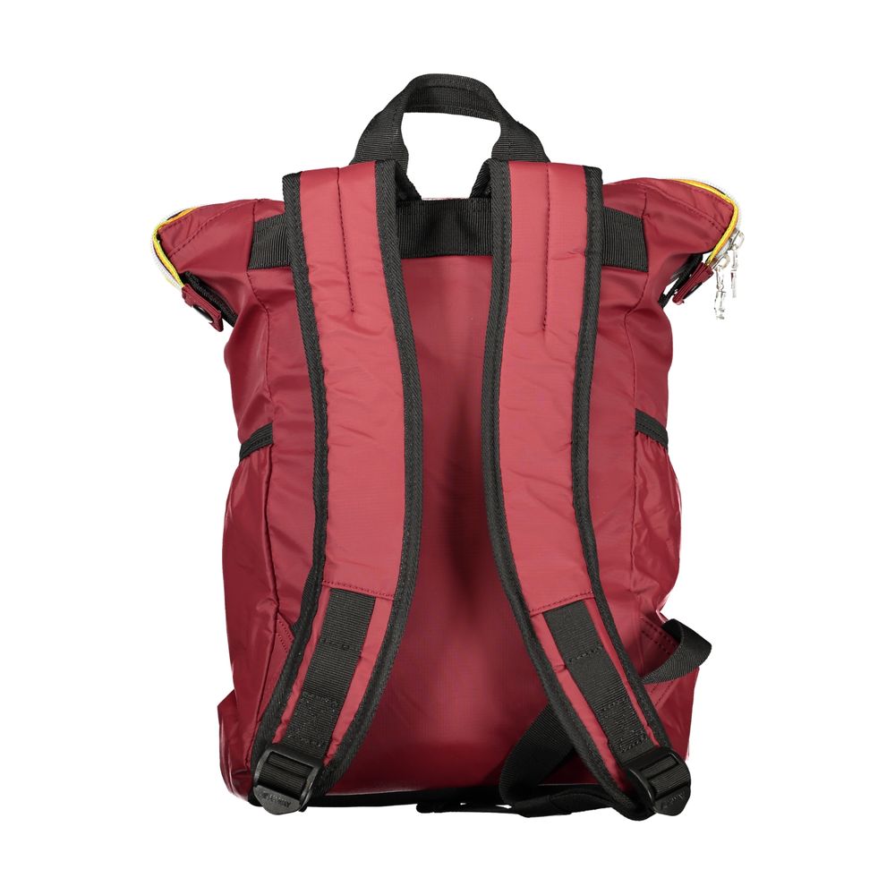 Red Polyamide Backpack