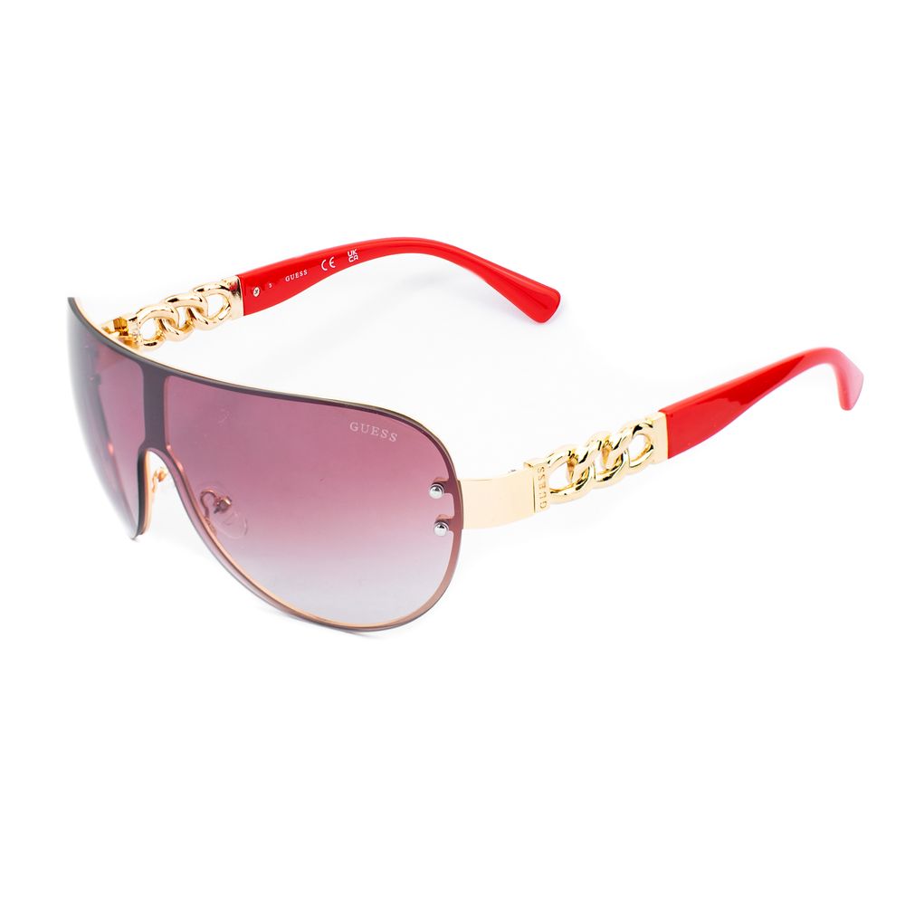 Red Metal Sunglasses
