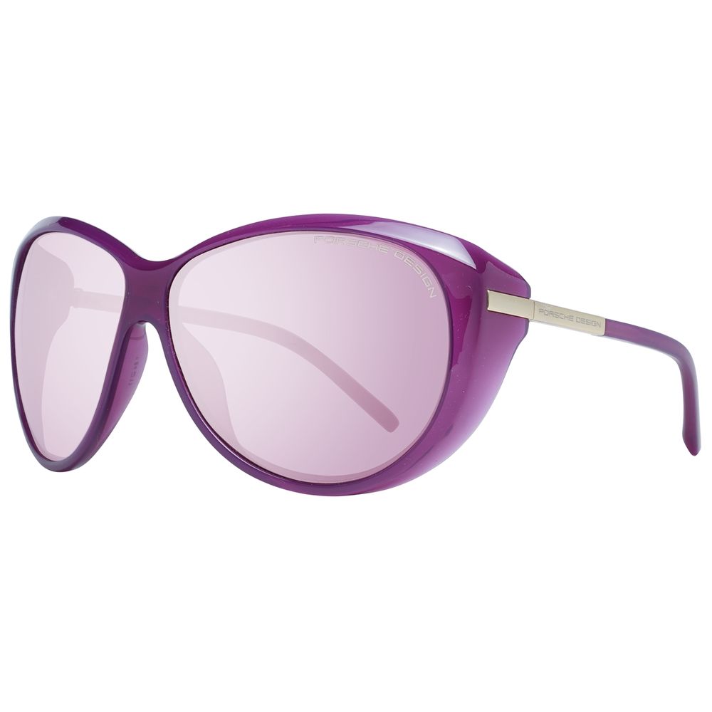 Purple Polyamide Sunglasses