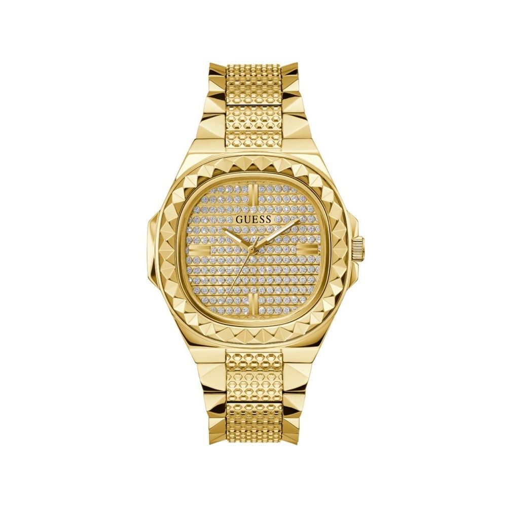 Gold Stainless Steel Dress Watch