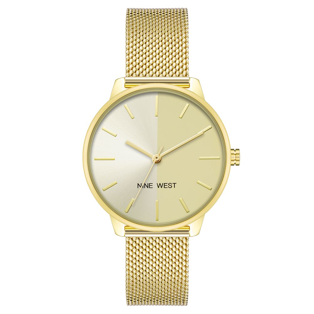Gold Stainless Steel Bracelet Watch