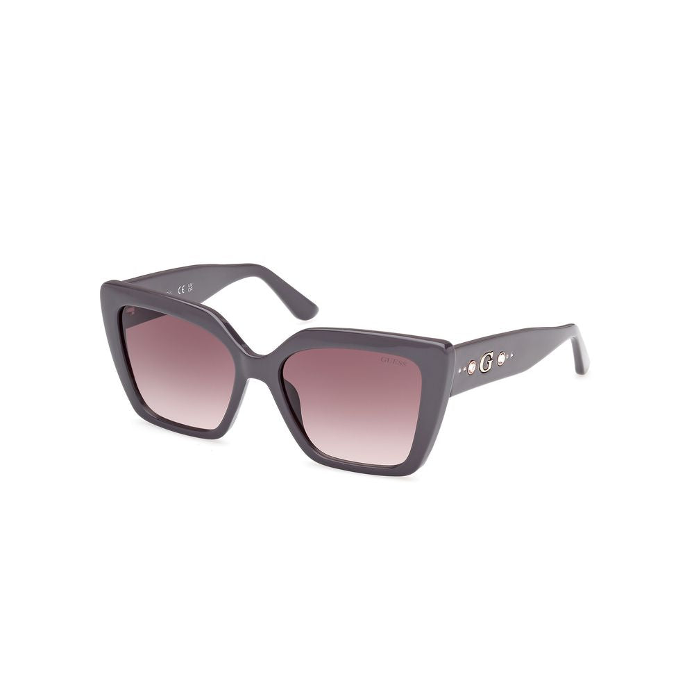Gray Resin Sunglasses