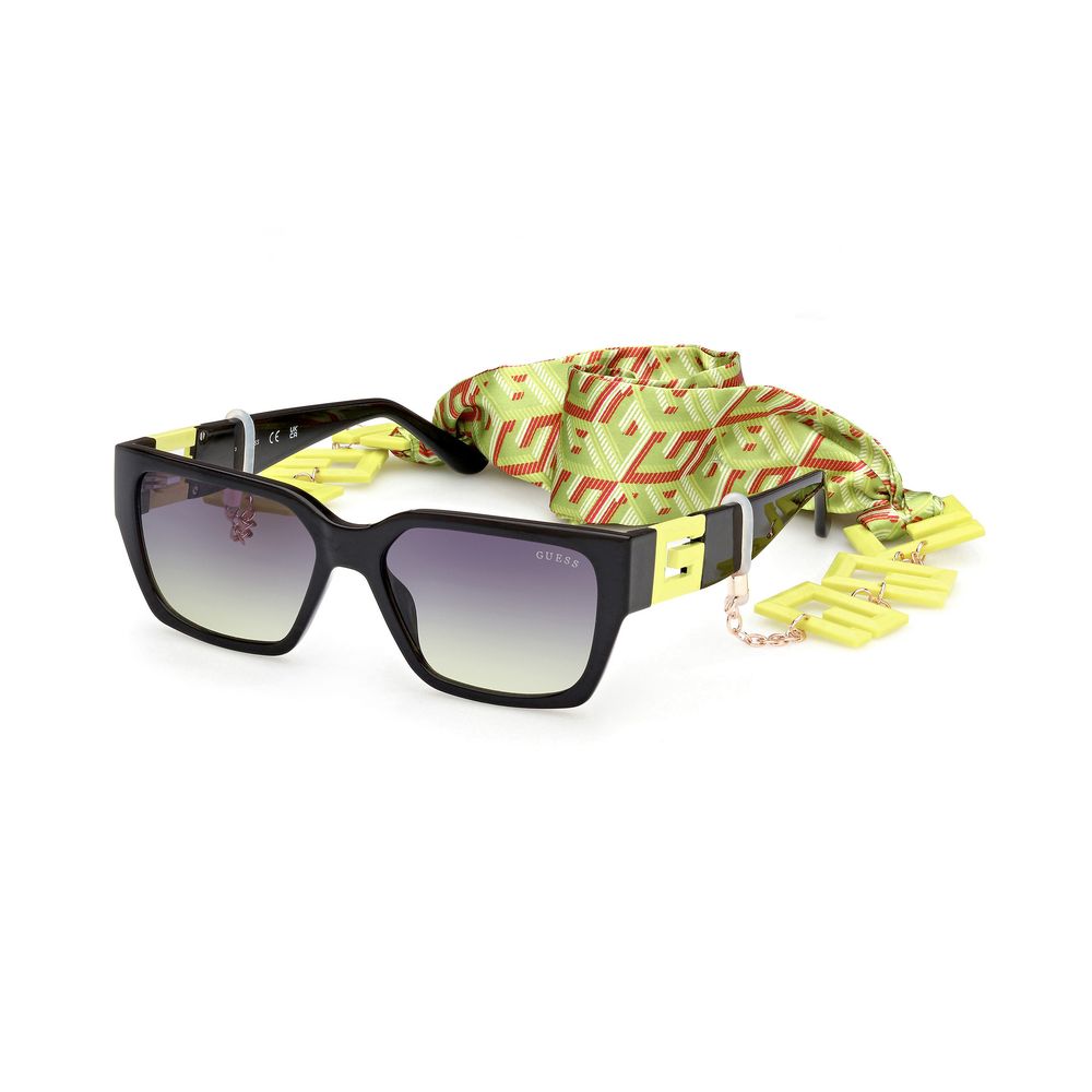 Bicolor Resin Sunglasses