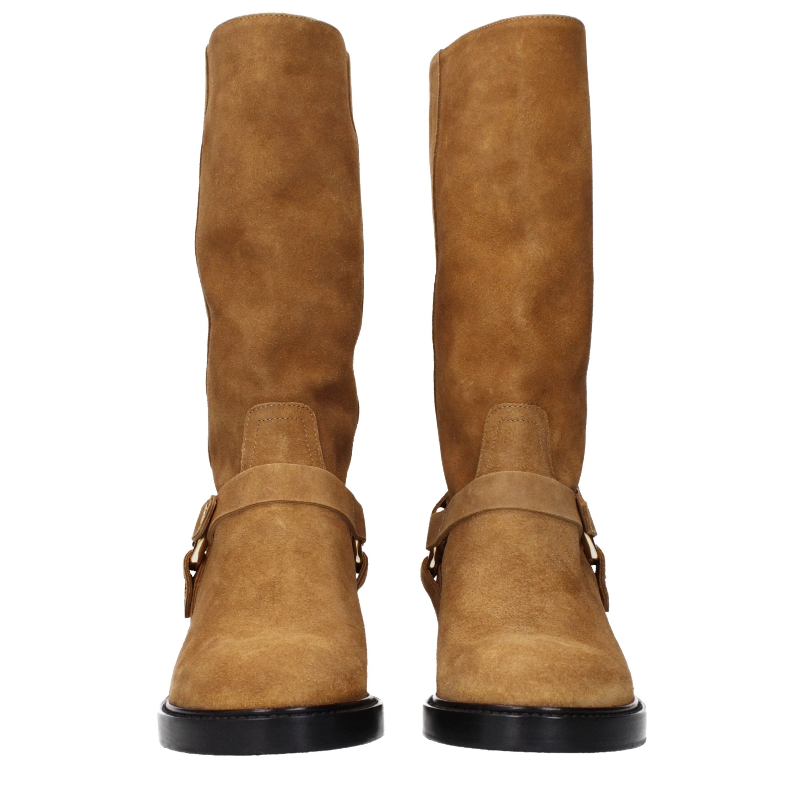 Brown Leather Ankle Boots