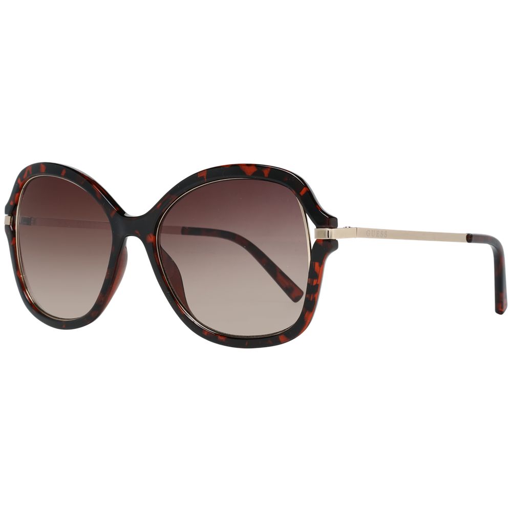 Brown Metal & Plastic Sunglasses