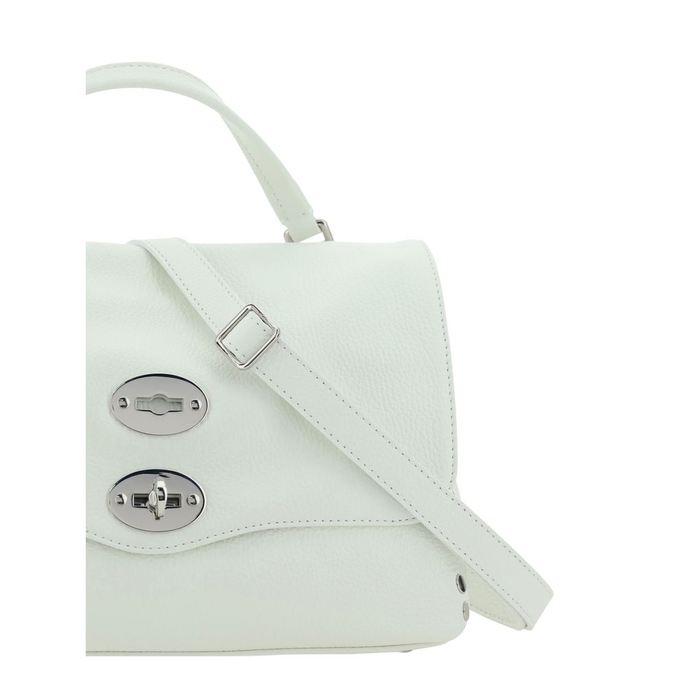 White Calf Leather Bos Taurus Shoulder Bag