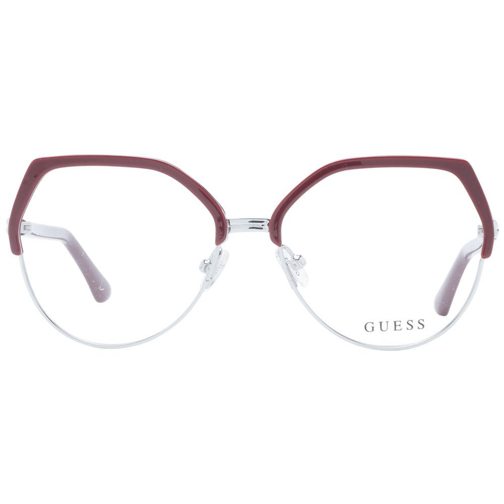 Burgundy Plastic Glasses (Frames)