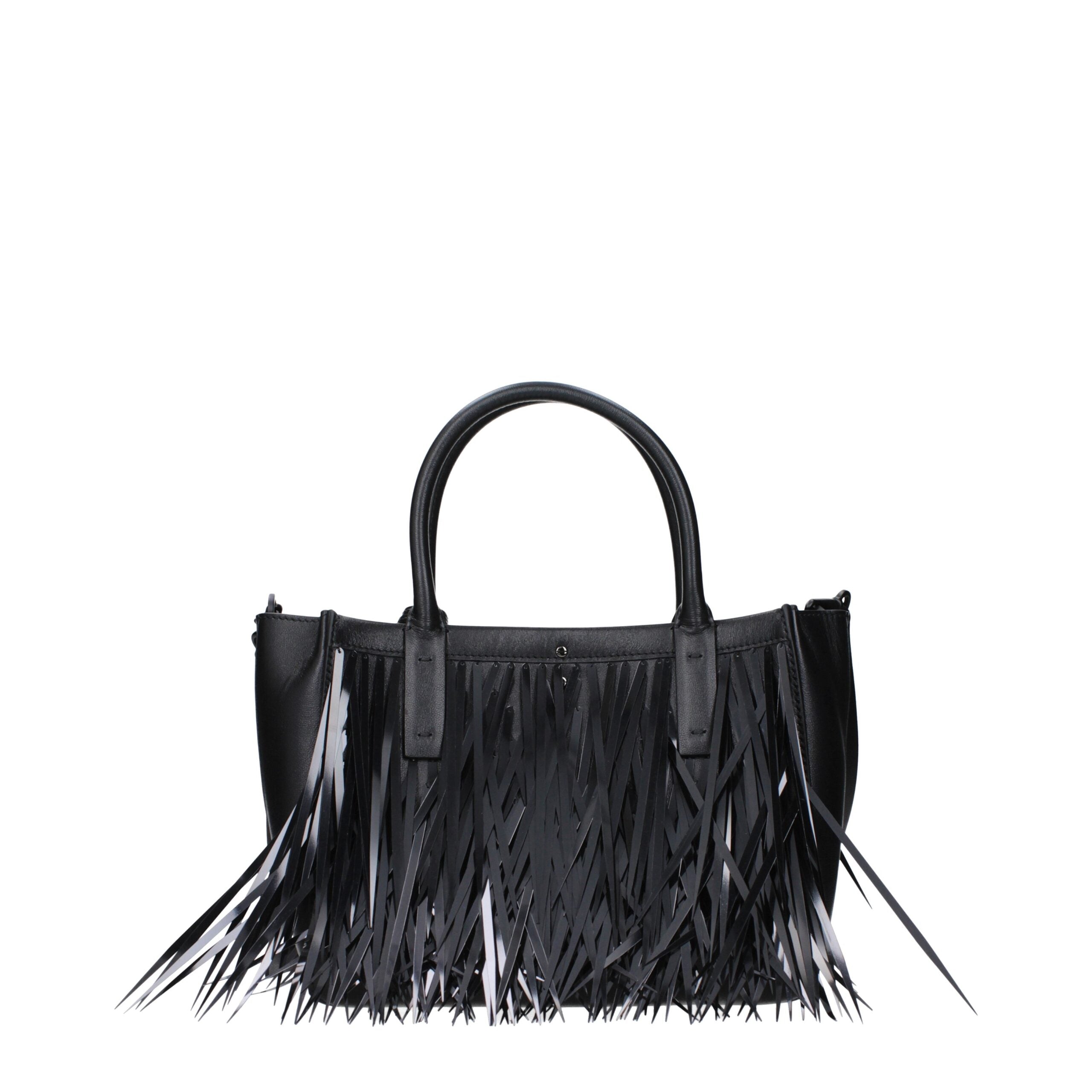Black Leather Handbag