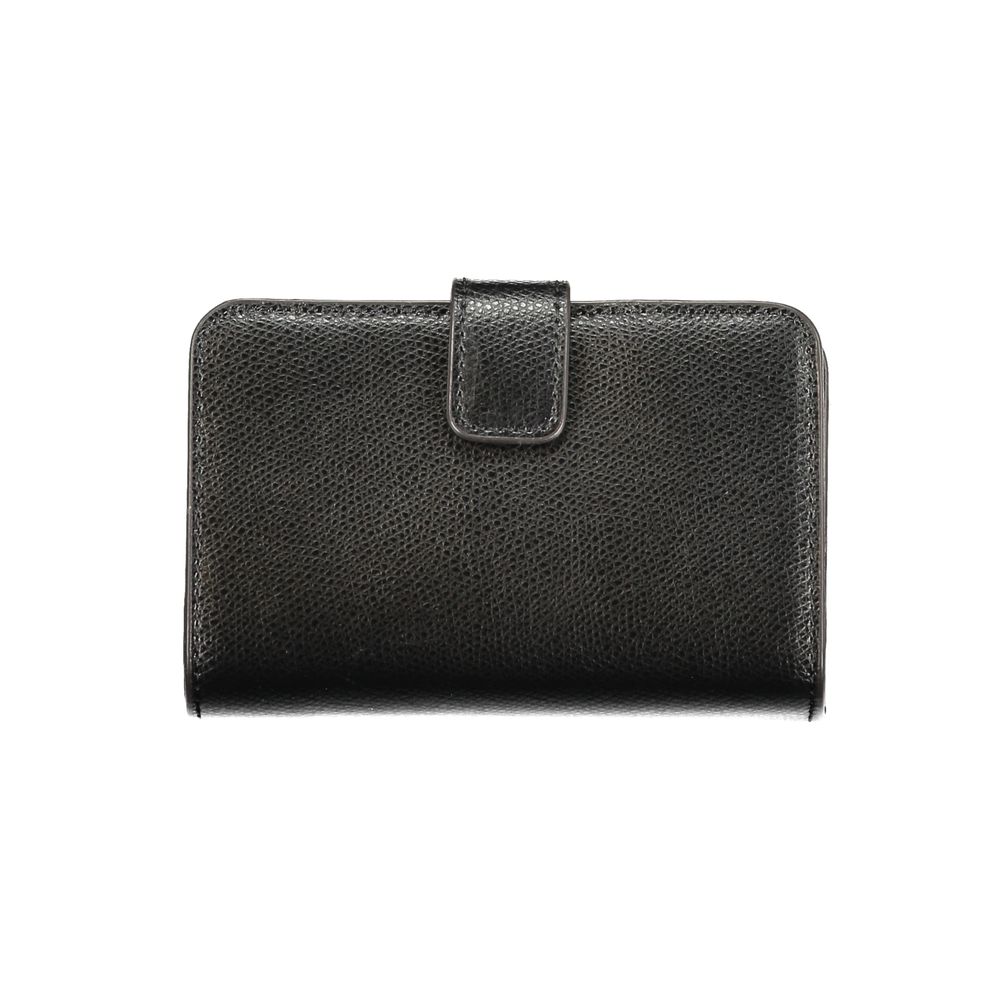 Black Leather Women Wallet