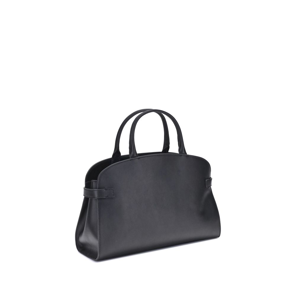Black Calf Leather Bos Taurus Handbag