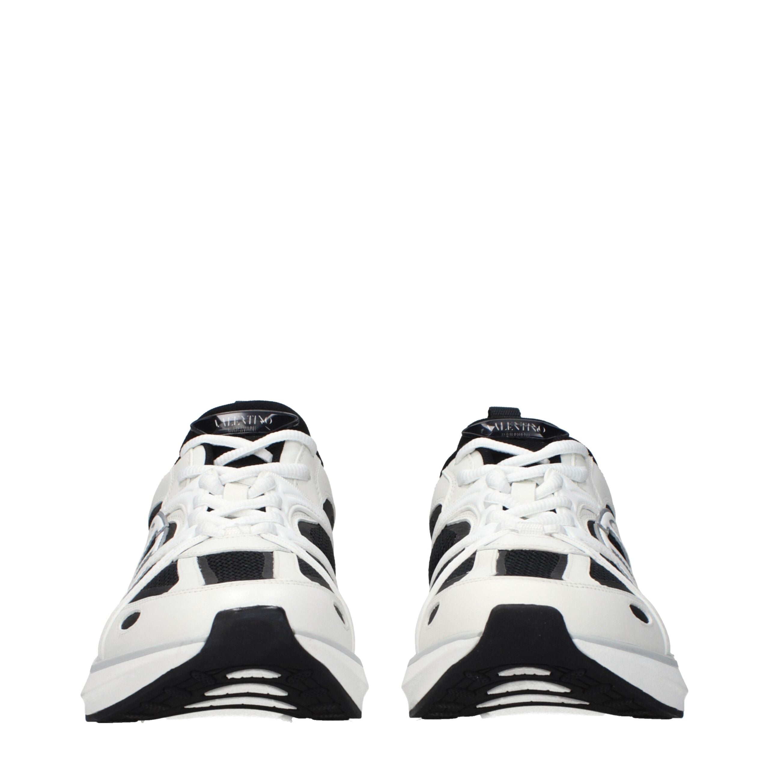 Blue Fabric Athletic Sneakers