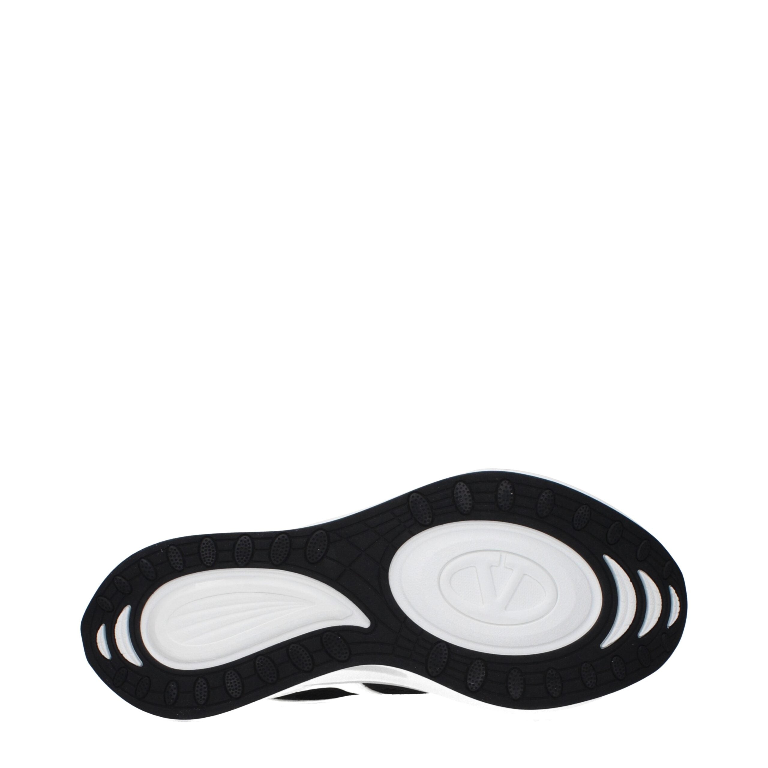 White Fabric Athletic Sneakers