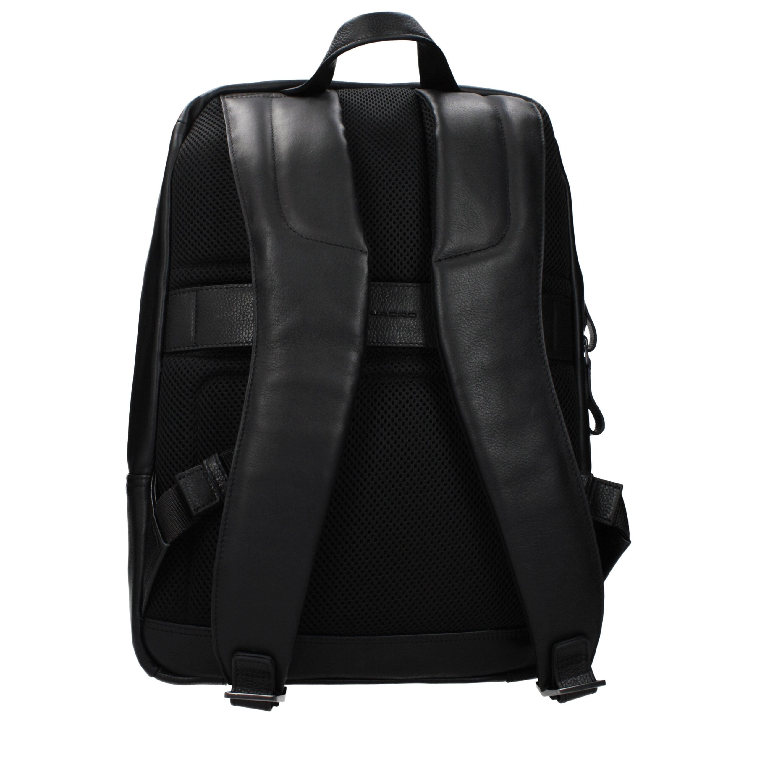 Black Leather Backpack