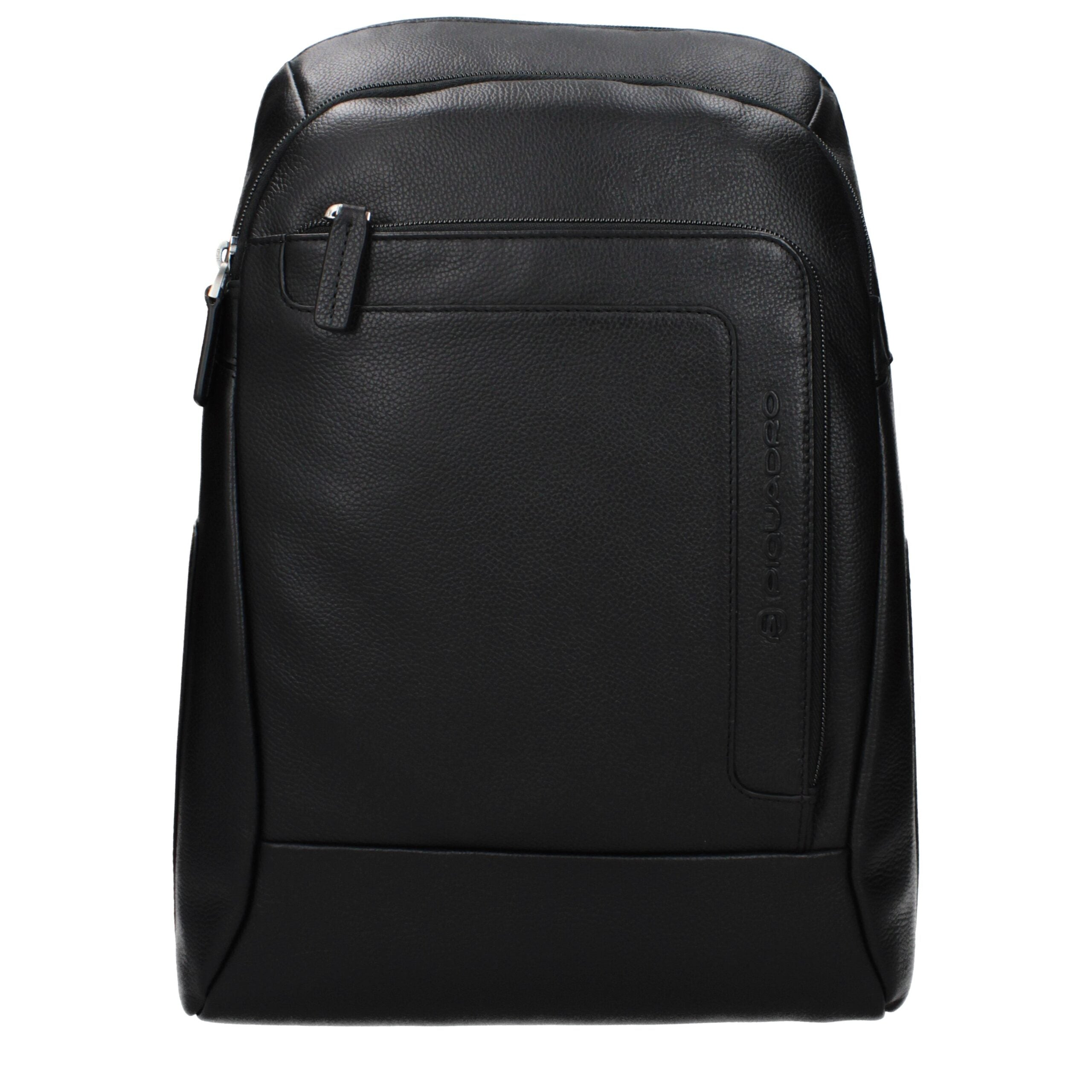Black Leather Backpack