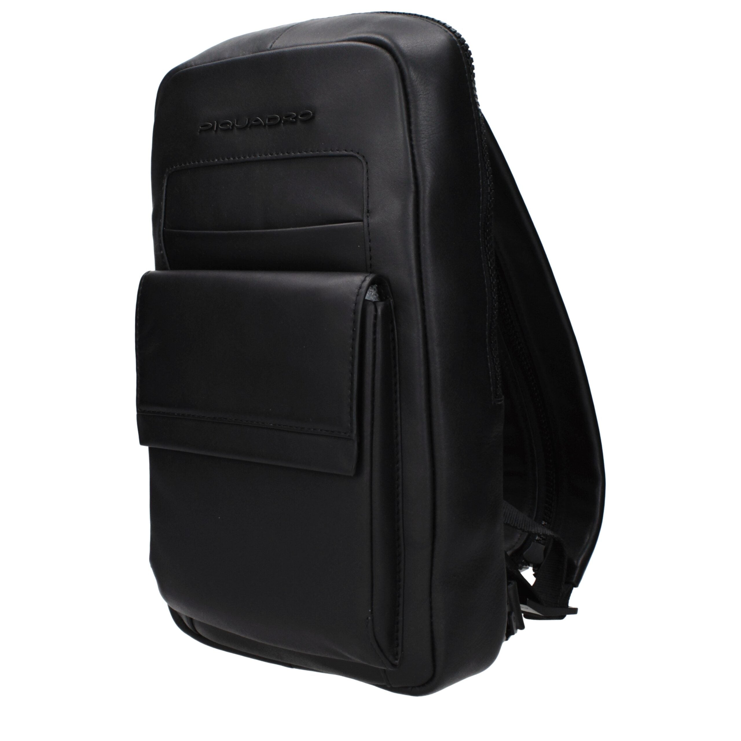 Black Leather Backpack
