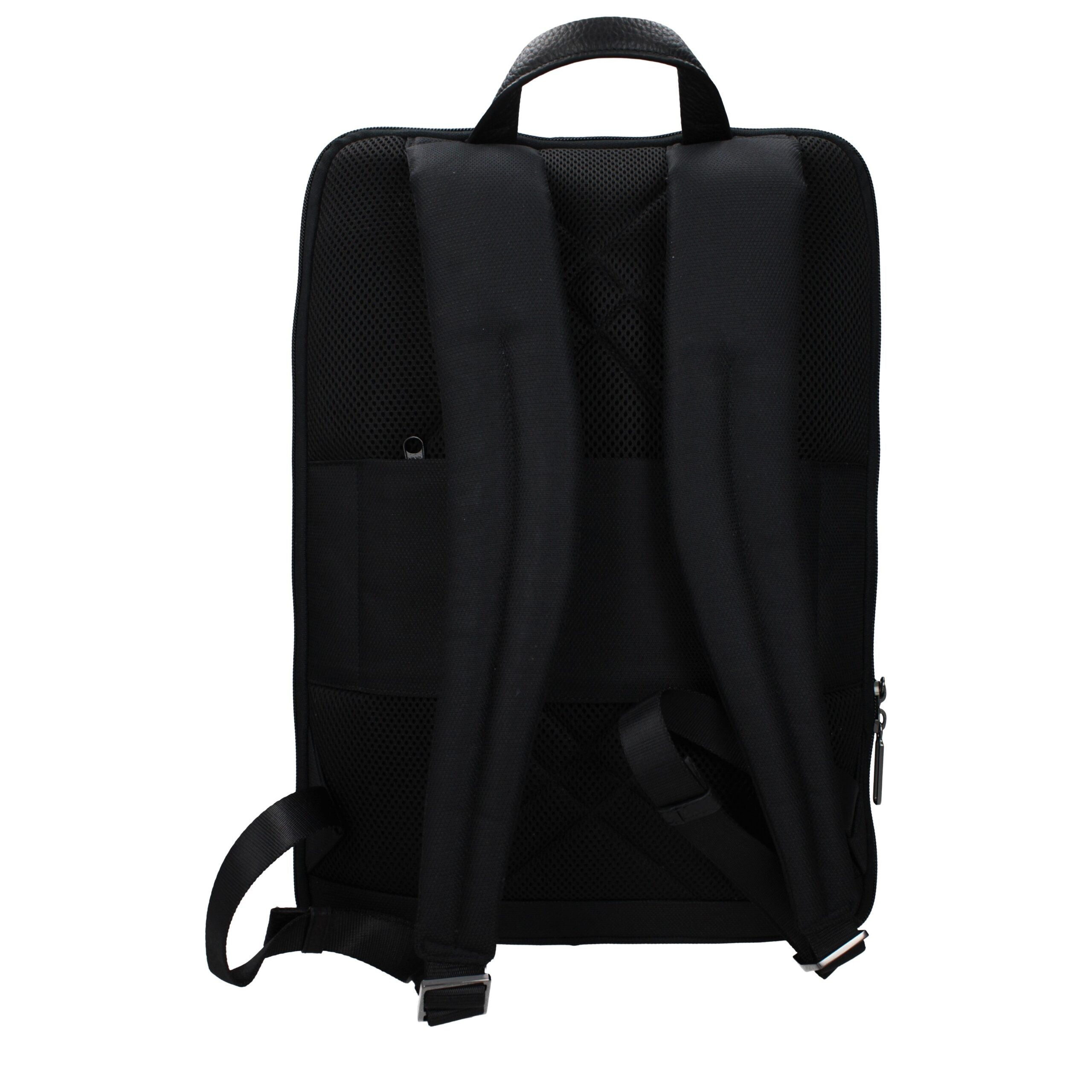 Black Fabric Backpack