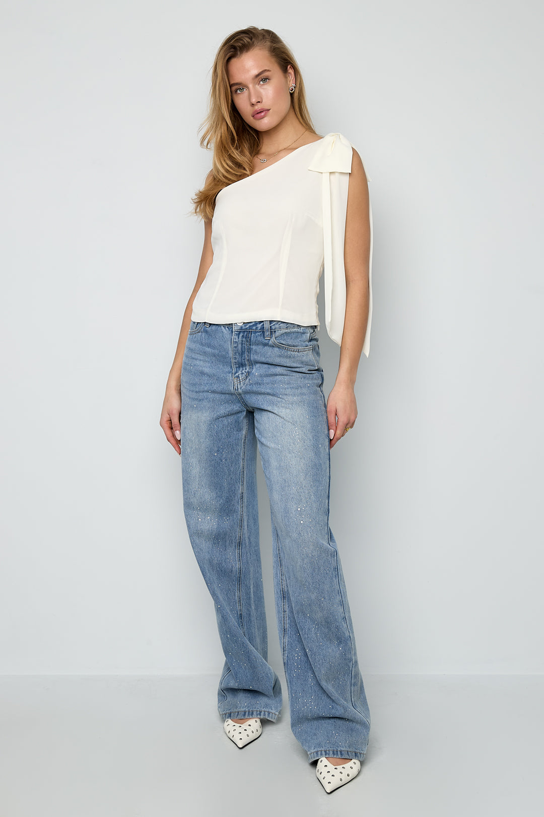 Bow off Shoulder Top