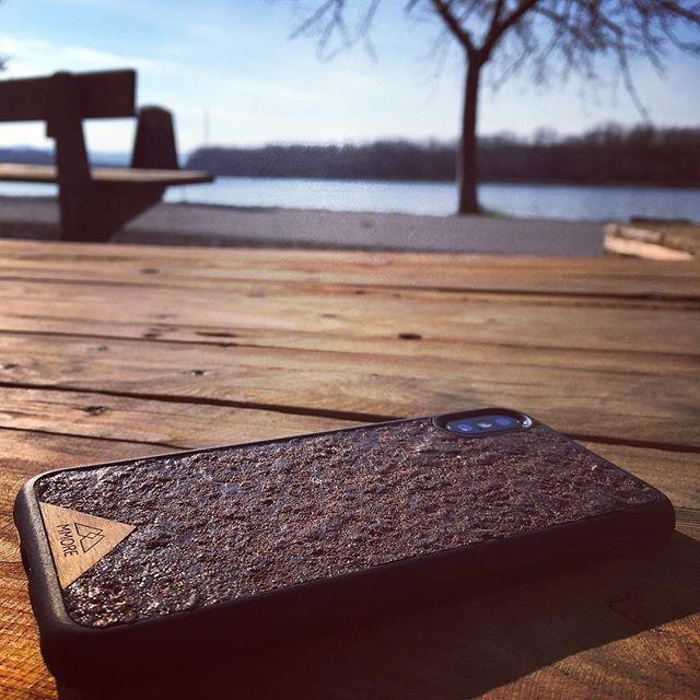 Organic Mobile Case - Coffee