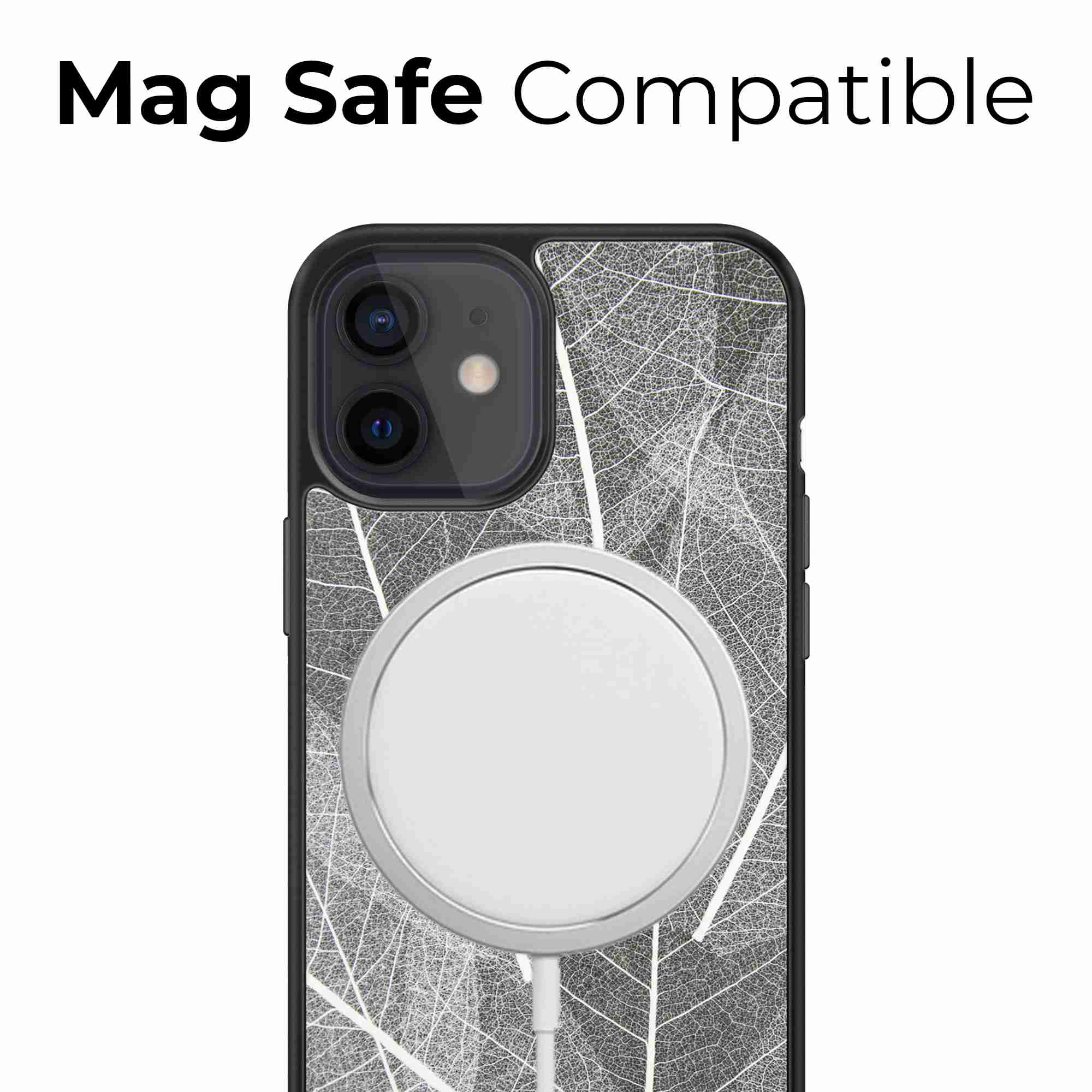 Skeletové listy - Personalizované pouzdro na telefon - Personalizovaný dárek