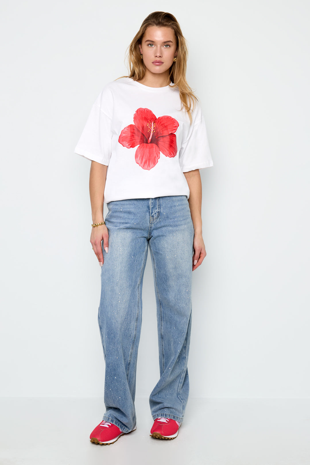 Tropical Flower T Shirt