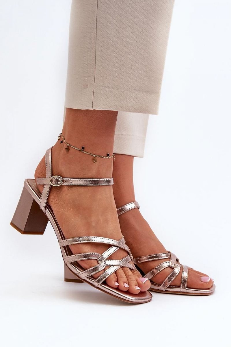 Heel sandals Step in style - styloora.cz