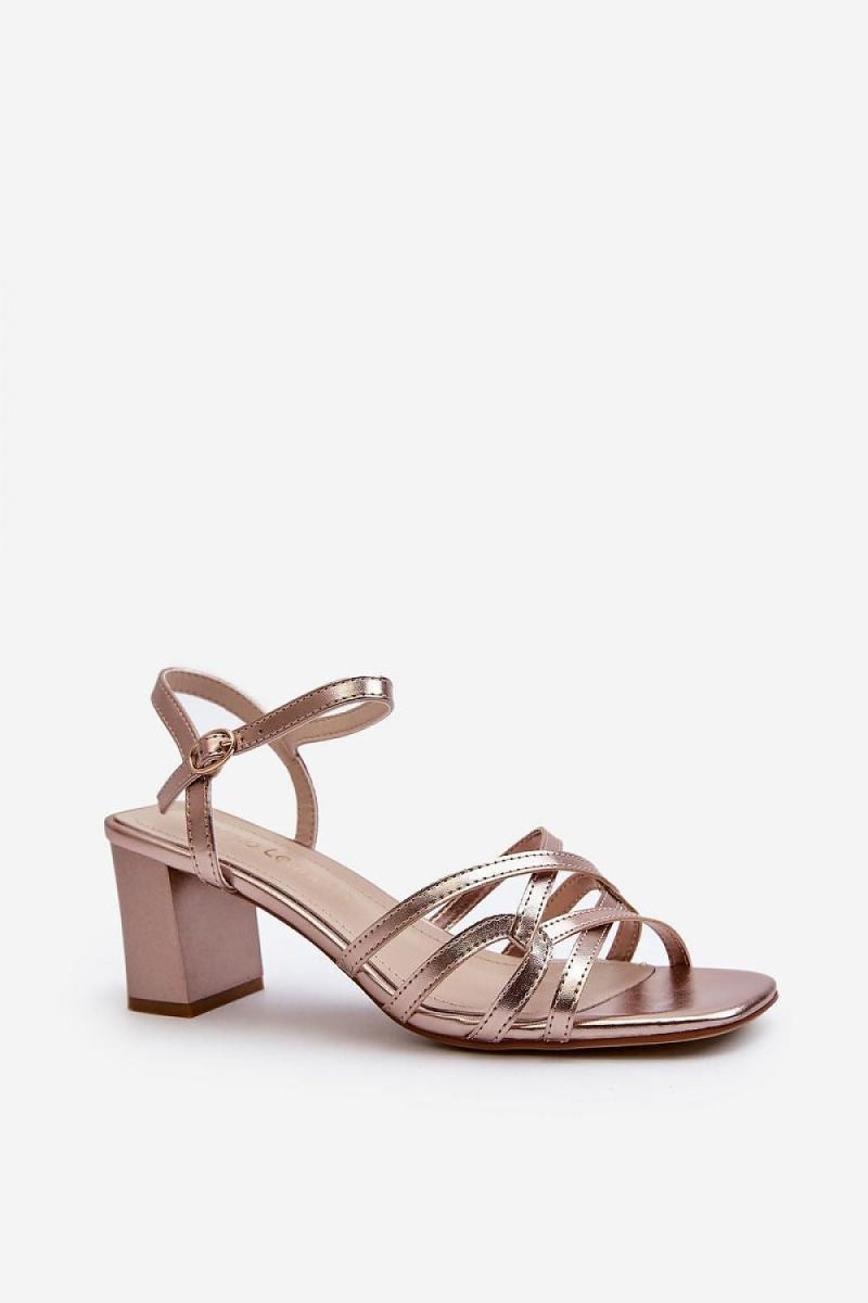 Heel sandals Step in style - styloora.cz
