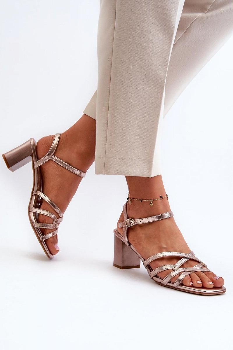 Heel sandals Step in style - styloora.cz