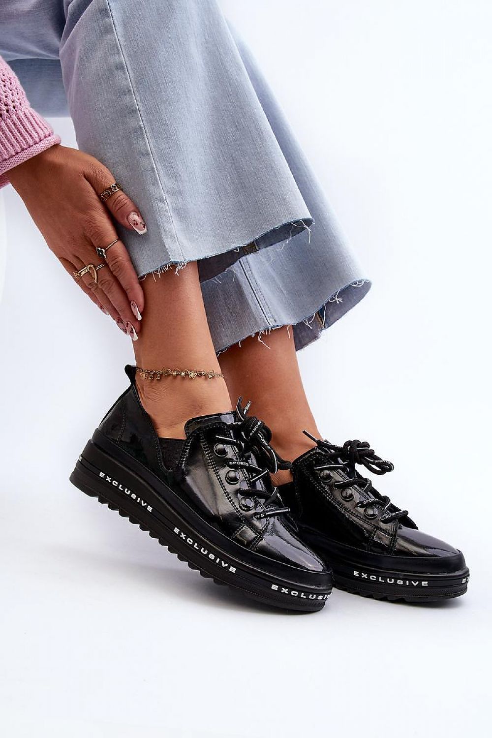 Platform shoes model 198010 Step in style