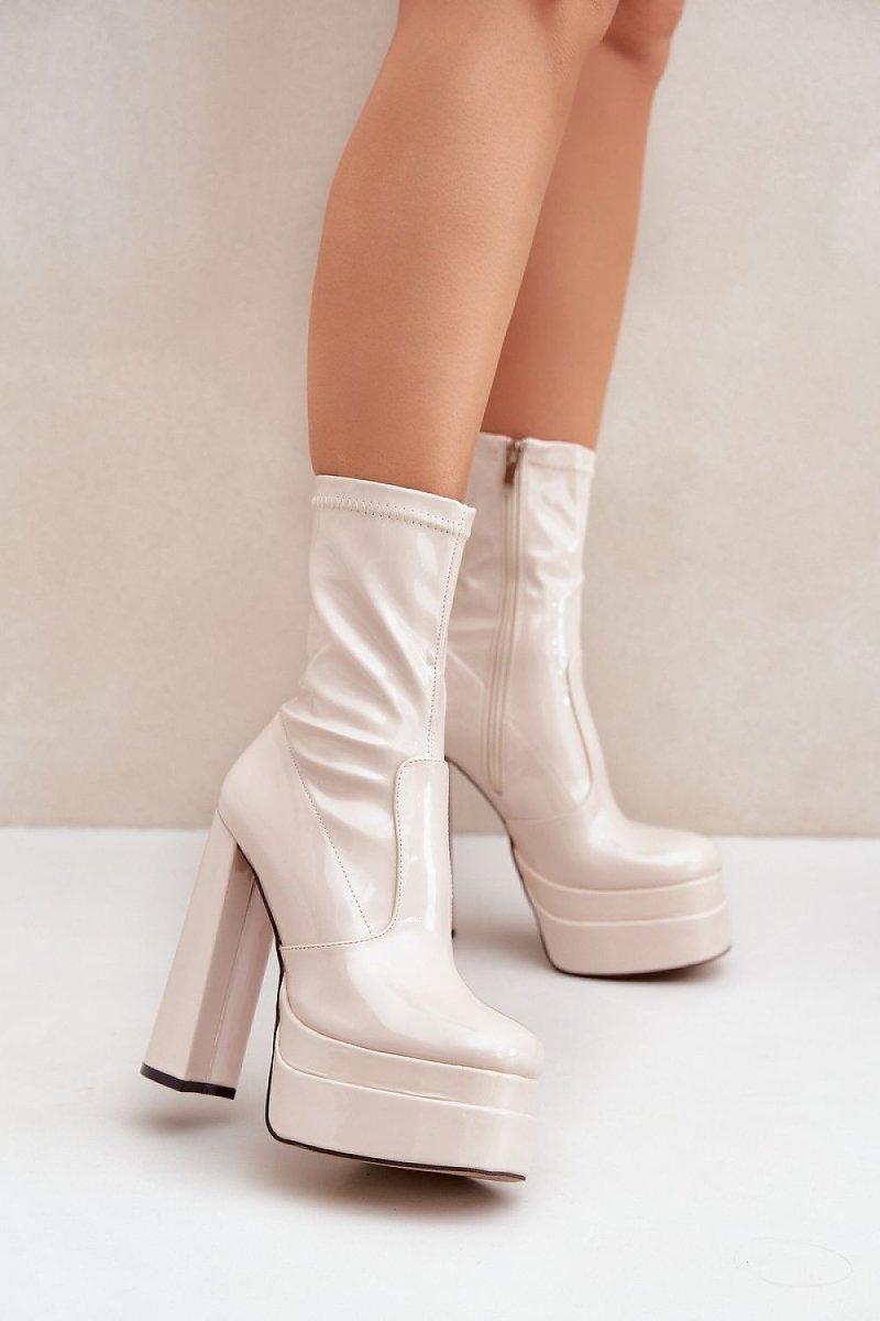 Heel boots Step in style - styloora.cz