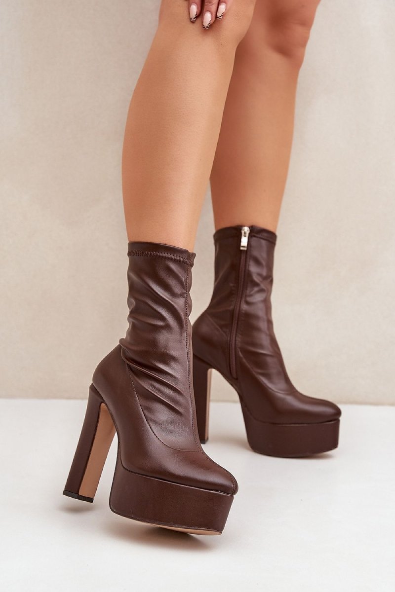 Heel boots Step in style - styloora.cz