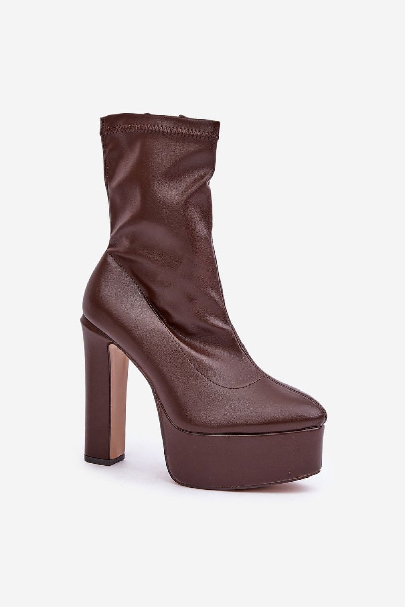 Heel boots Step in style - styloora.cz