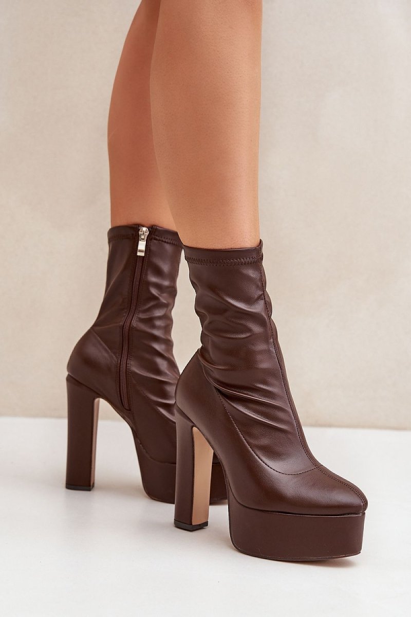 Heel boots Step in style - styloora.cz