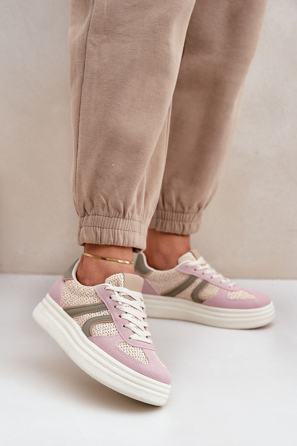 Platform sneakers model 205951 Step in style