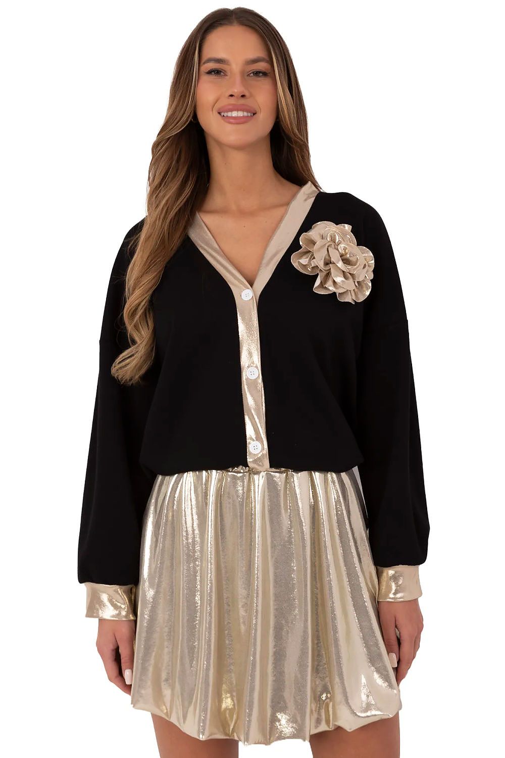 Short skirt model 209177 Italy Moda