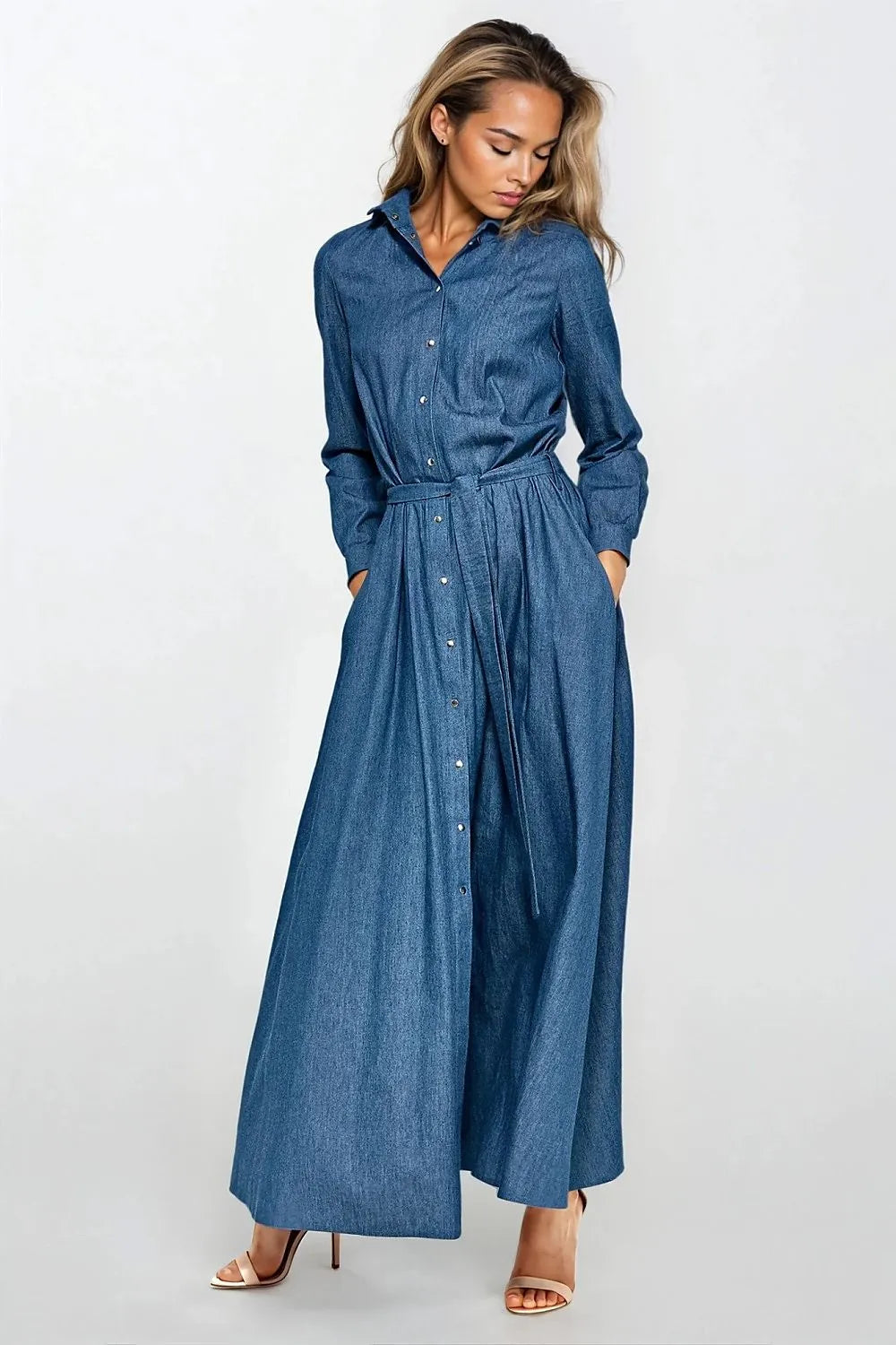 Denim Queen Maxi - Day Dress