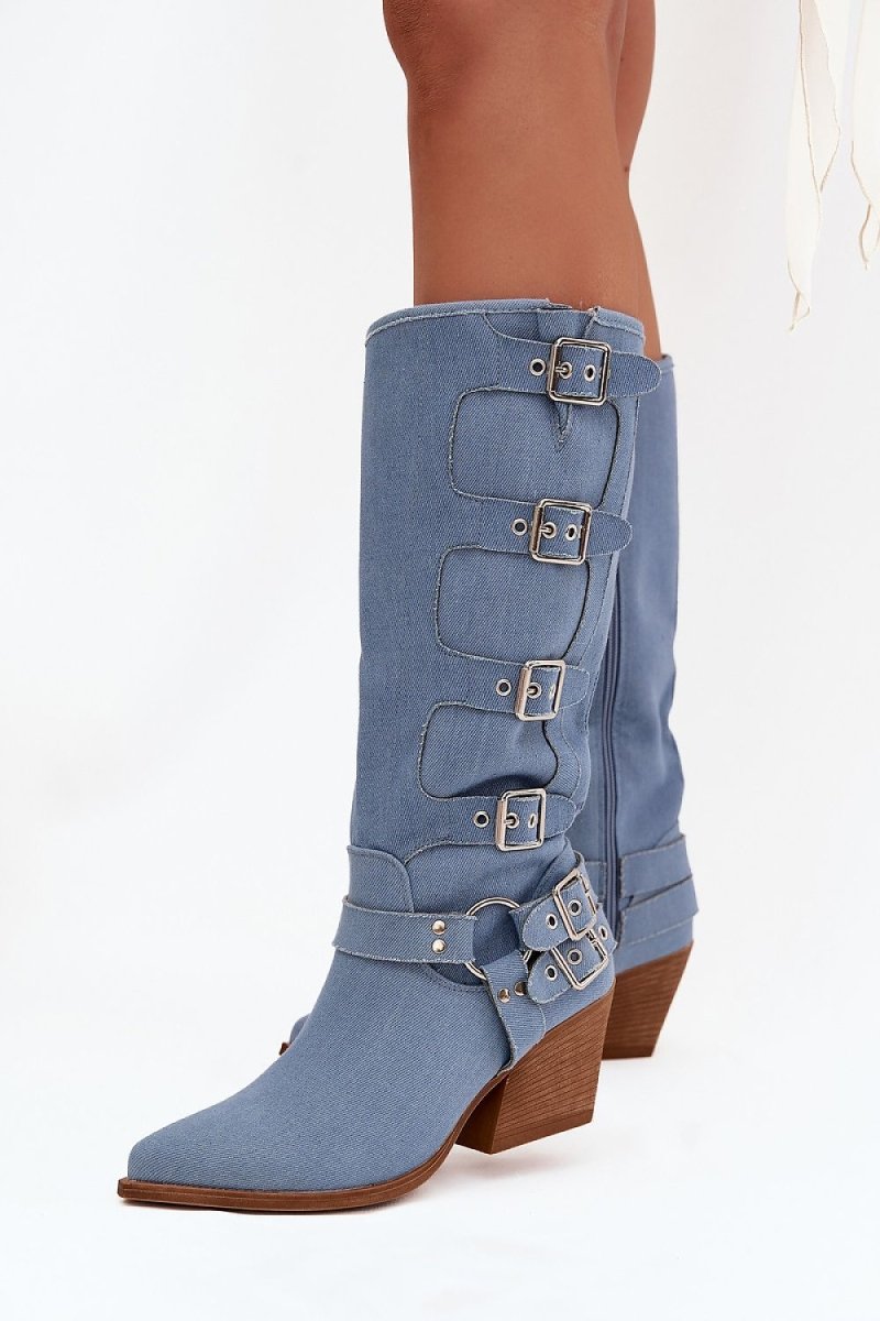 Heel boots Step in style - styloora.cz