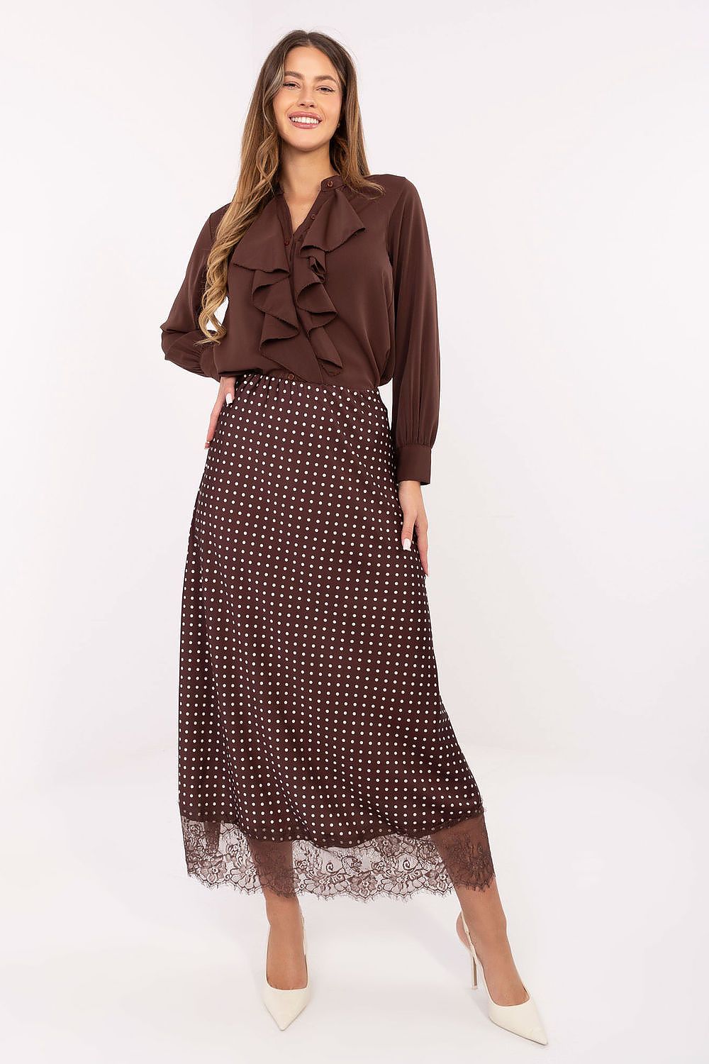 Long skirt model 219868 Rue Paris