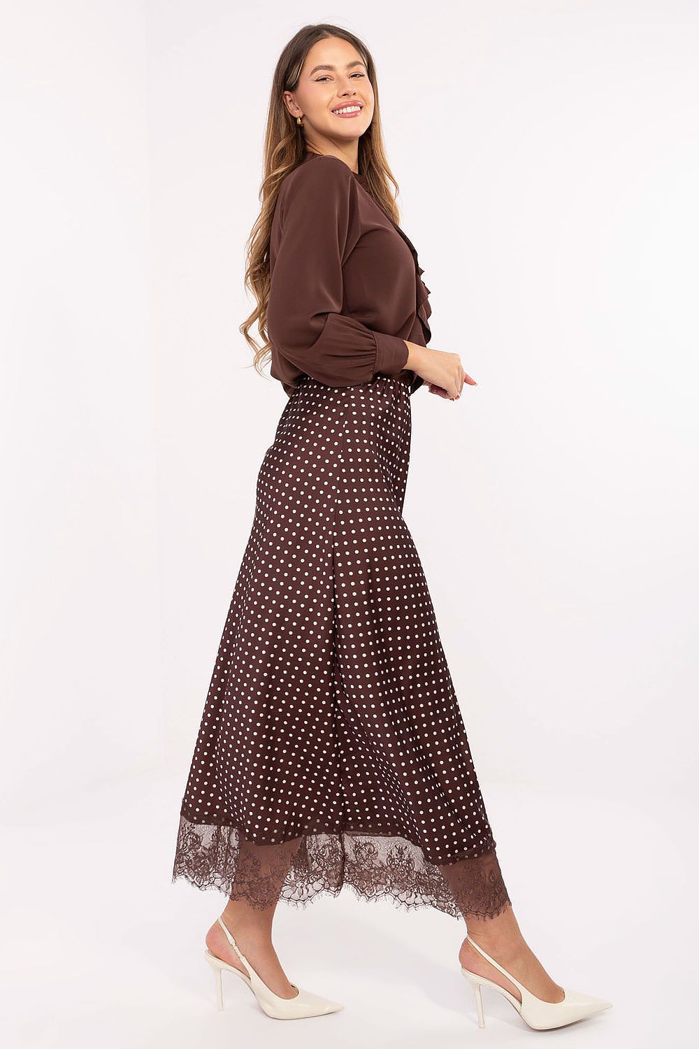 Long skirt model 219868 Rue Paris