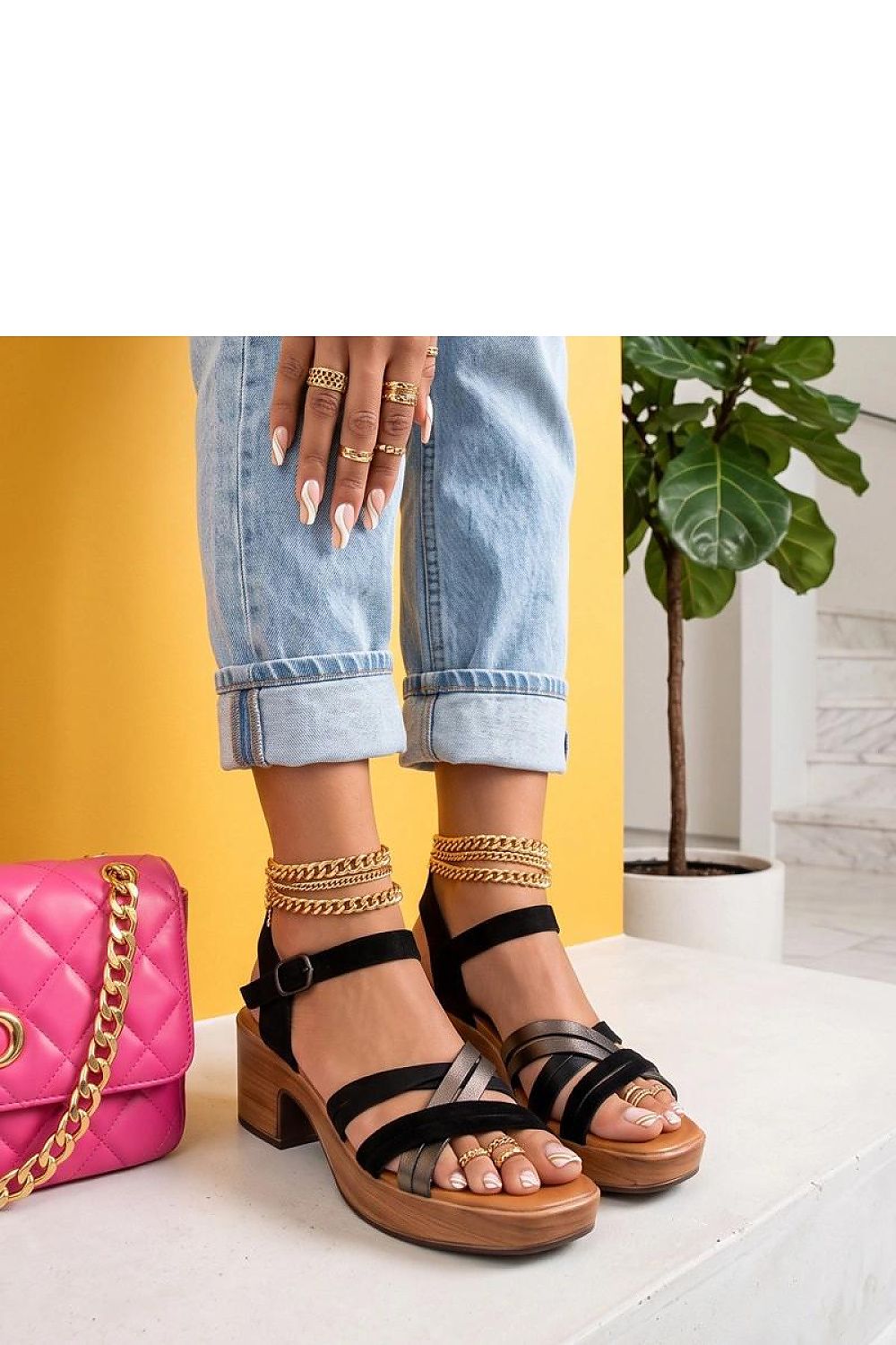 Heel sandals model 229783 Solea
