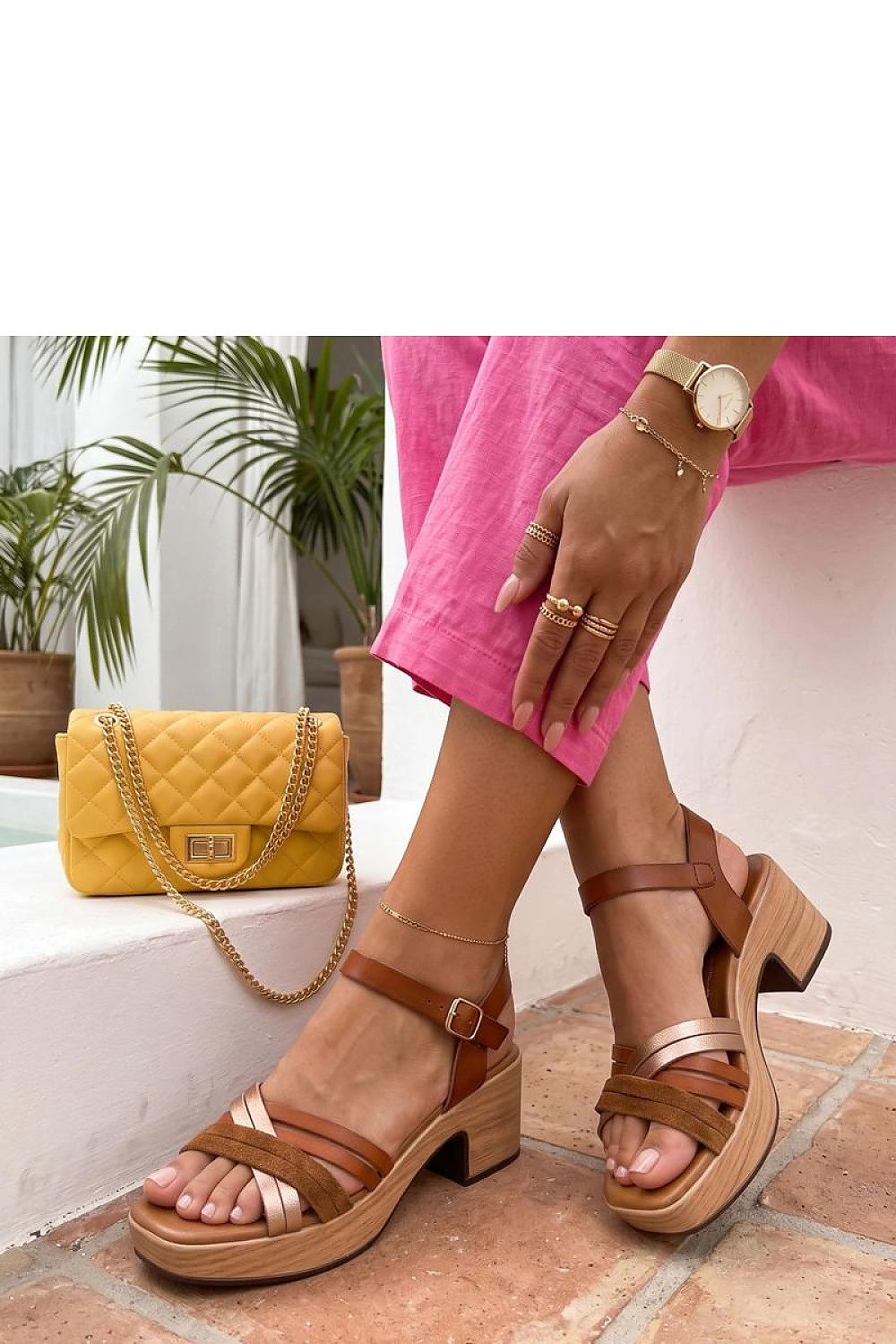 Heel sandals model 229784 Solea