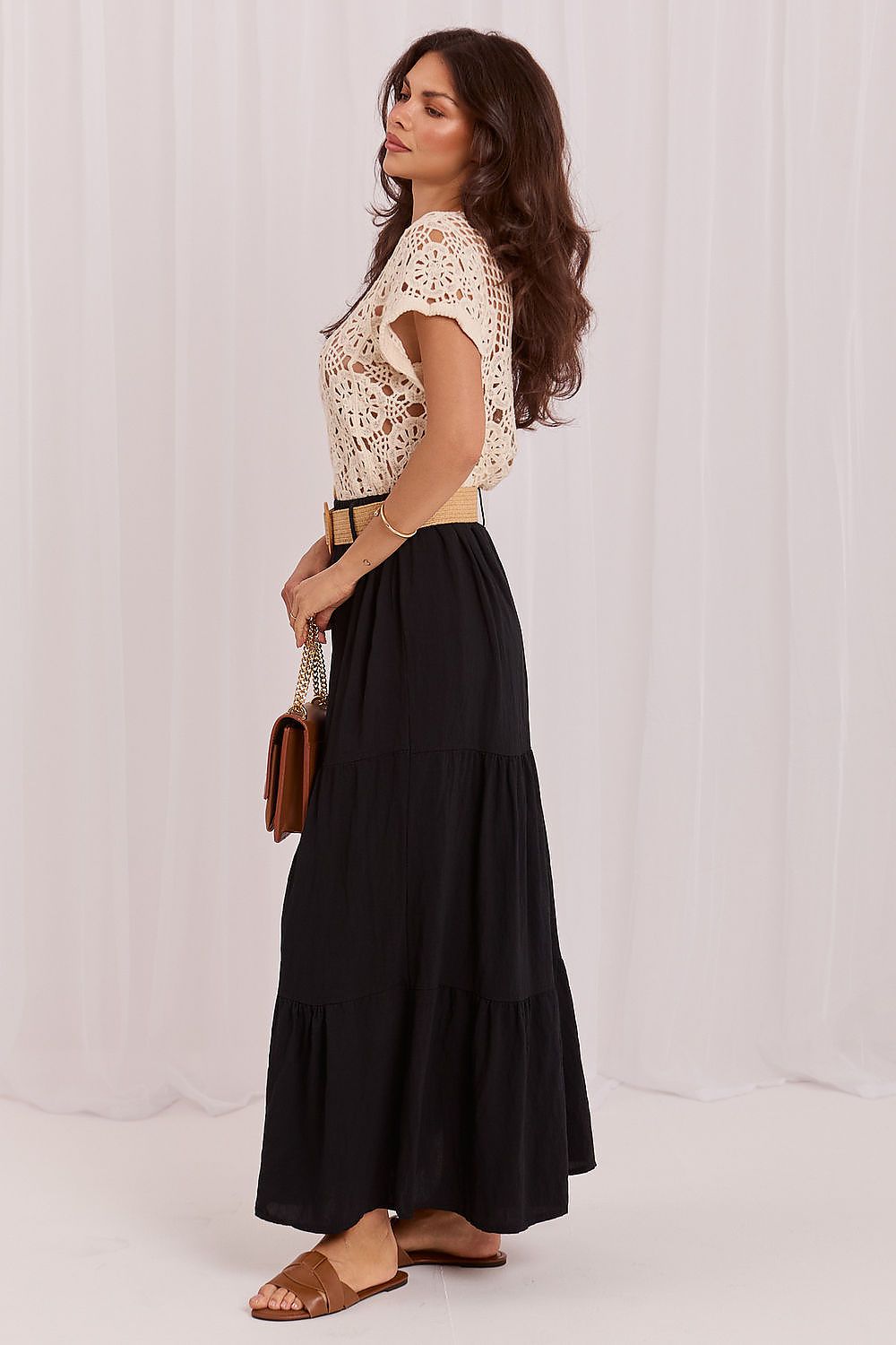 Long skirt model 229814 Italy Moda