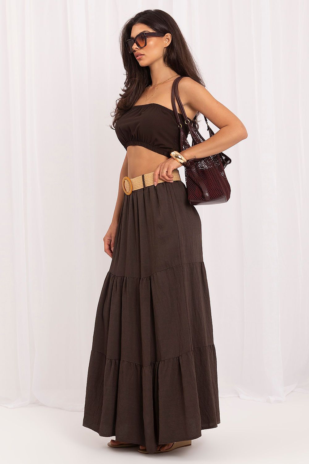 Long skirt model 229934 Italy Moda