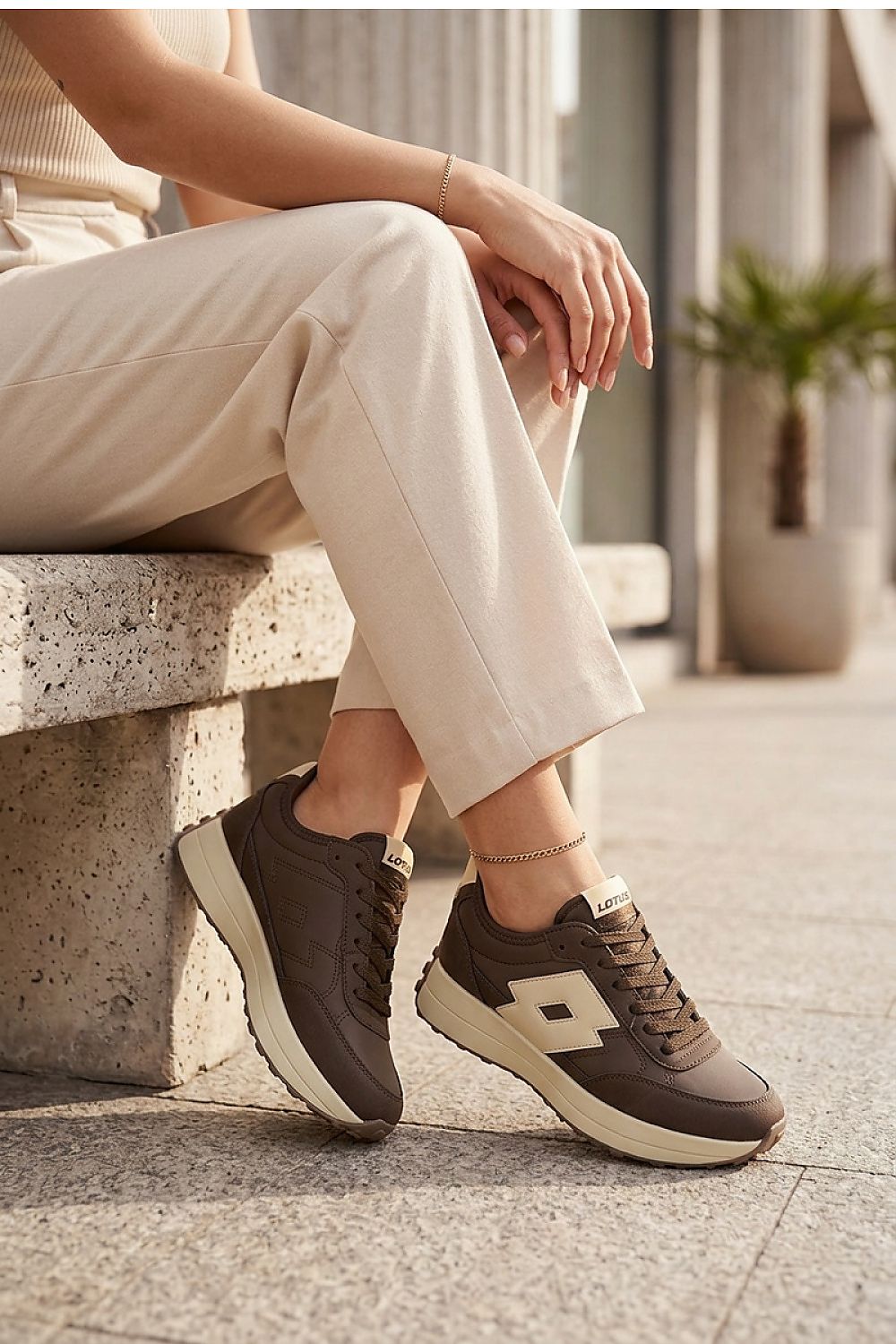 Platform sneakers model 230615 Step in style