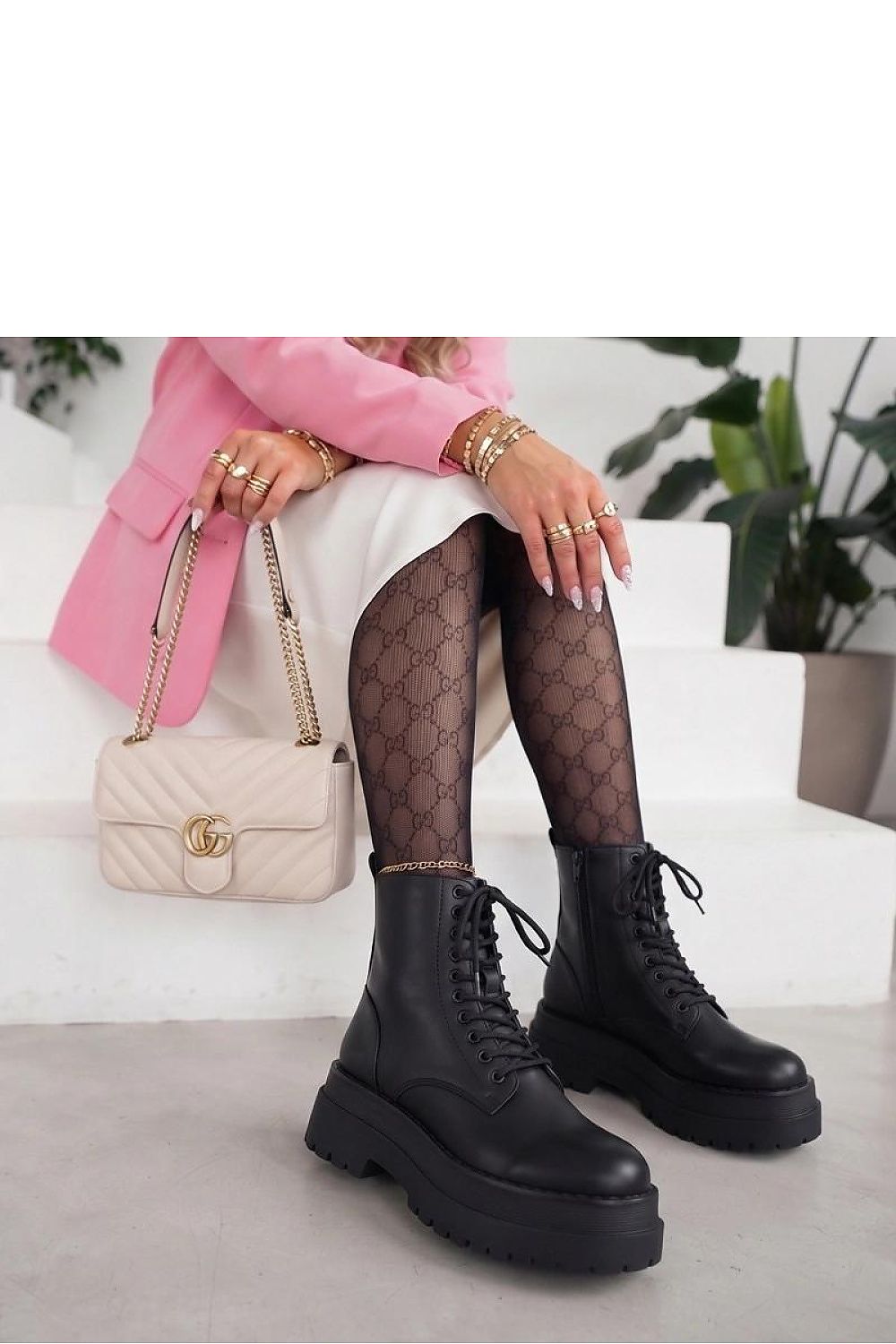Platform boots model 230783 Solea