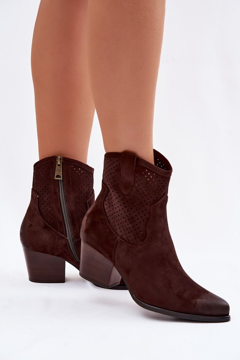 Heel boots Step in style - styloora.cz