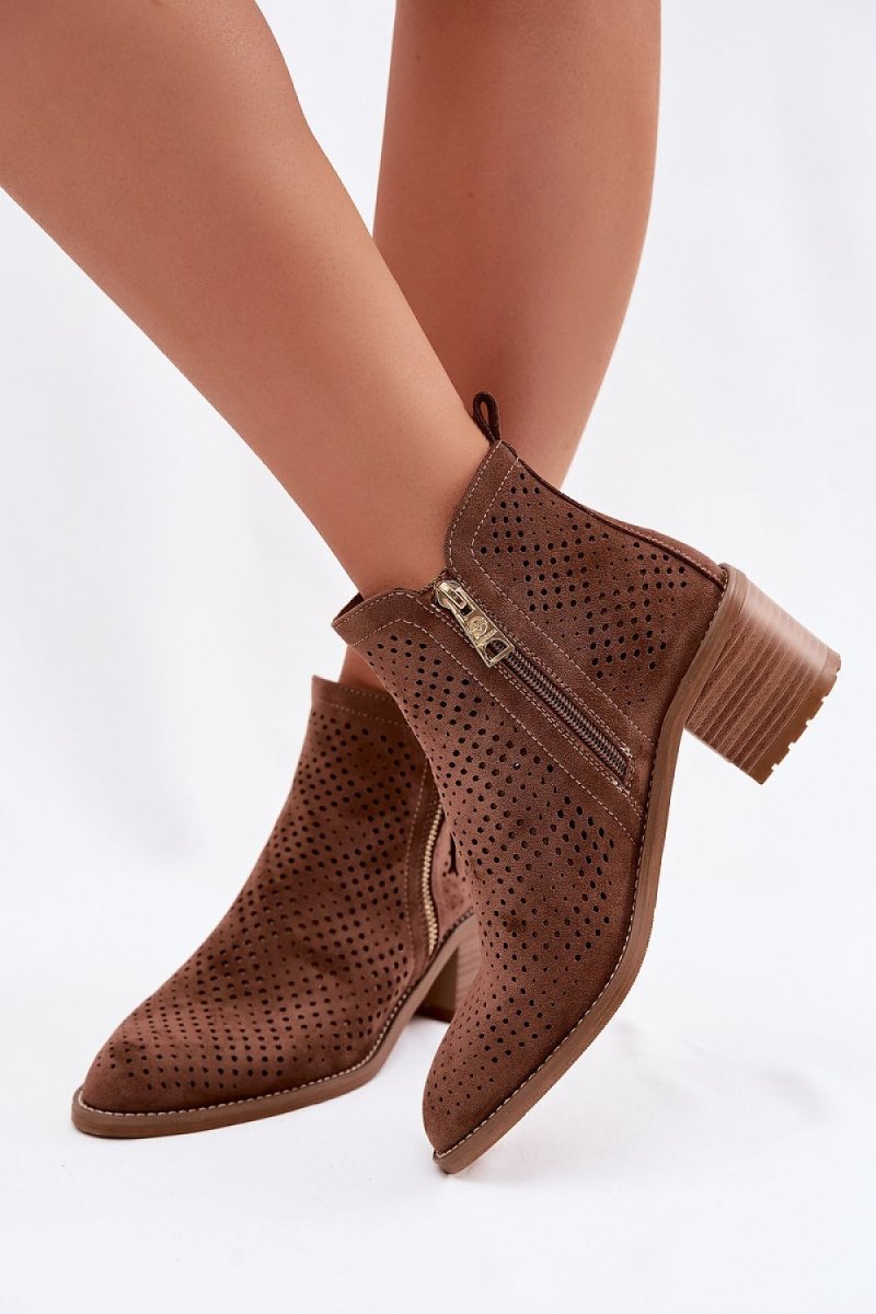 Heel boots Step in style - styloora.cz